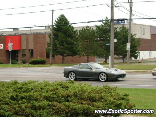 Ferrari 575M spotted in Toronto, Canada