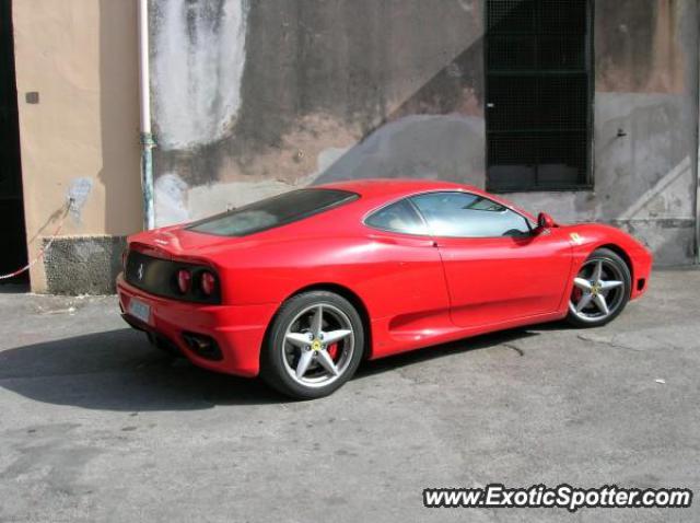 Ferrari 360 Modena spotted in Sarno, Italy