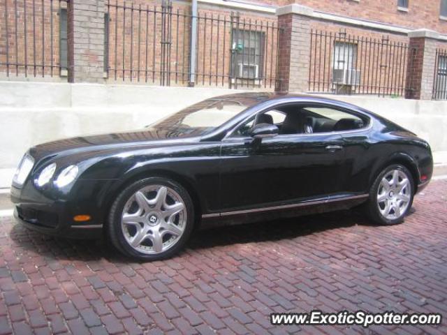 Bentley Continental spotted in Chicago, Illinois