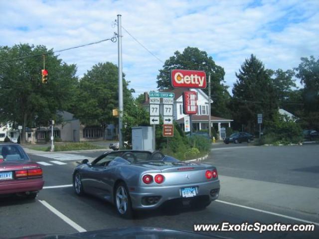 Ferrari 360 Modena spotted in Guilford, Connecticut