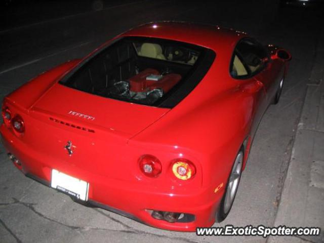 Ferrari 360 Modena spotted in Toronto, Canada