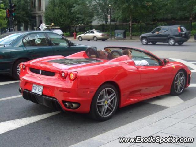 Ferrari F430 spotted in MONTREAL, Canada