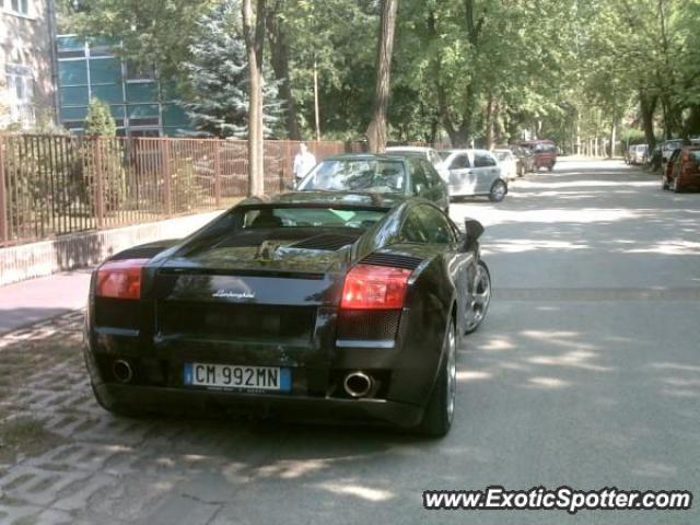 Lamborghini Gallardo spotted in Budapest, Hungary