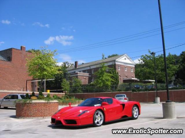 Ferrari Enzo spotted in Greenwich, Connecticut