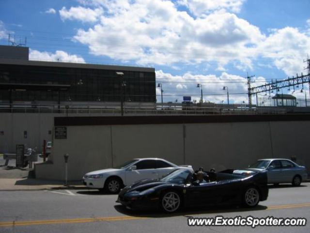 Ferrari F50 spotted in Greenwich, Connecticut