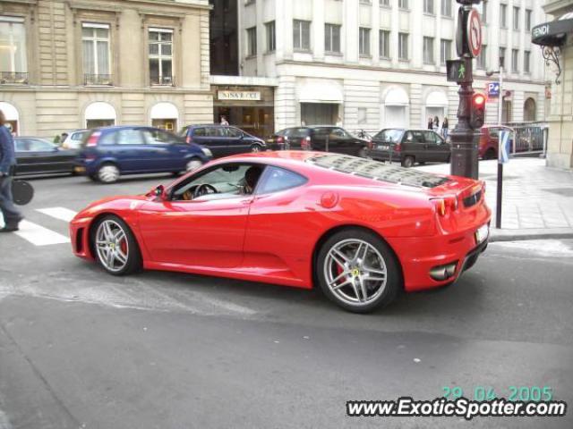 Ferrari F430 spotted in Paris, France