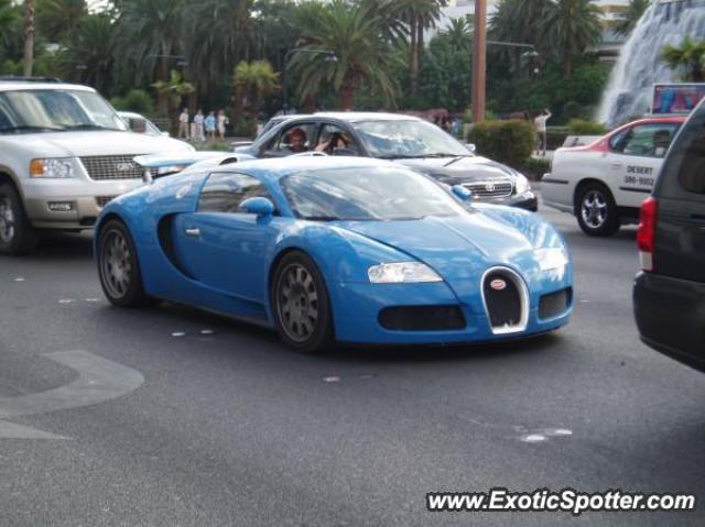 Bugatti Veyron spotted in Las Vegas, Nevada