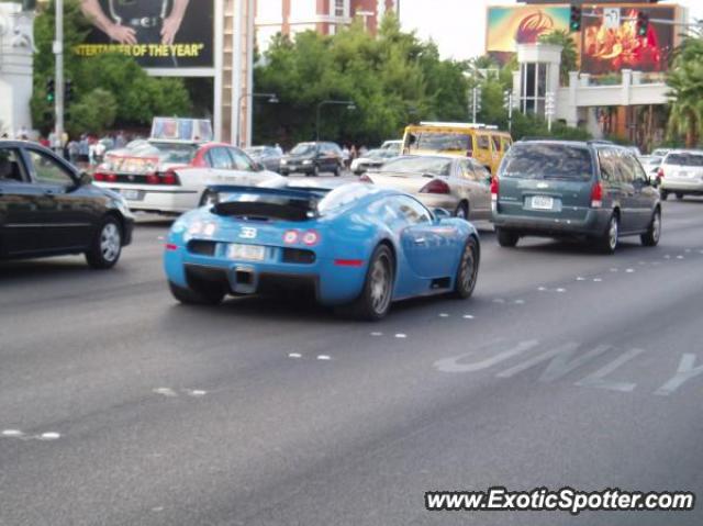 Bugatti Veyron spotted in Las Vegas, Nevada