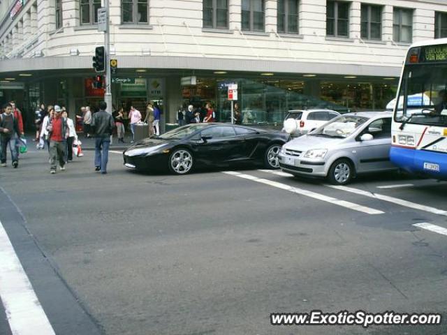 Lamborghini Gallardo spotted in Sydney, Australia