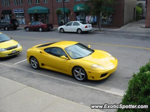 Ferrari 360 Modena spotted in Oakville, Canada