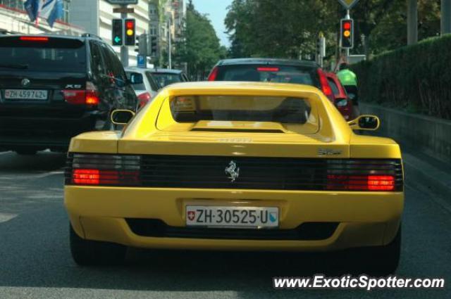 Ferrari Testarossa spotted in Zuerich, Switzerland