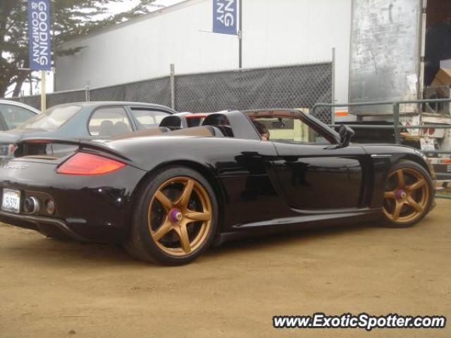 Porsche Carrera GT spotted in Carmel, California