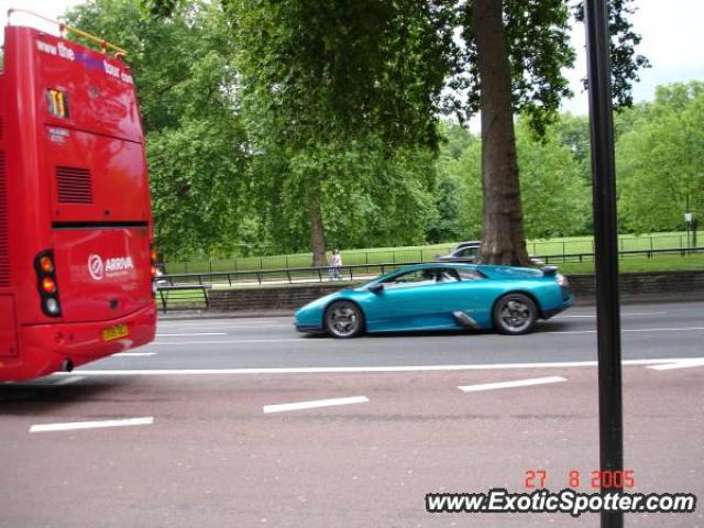 Lamborghini Murcielago spotted in London, United Kingdom