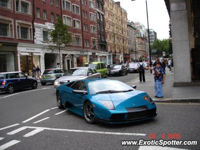 Lamborghini Murcielago spotted in London, United Kingdom