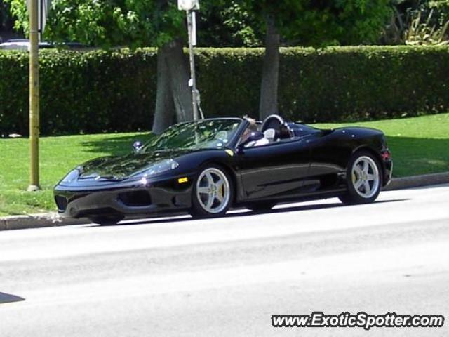 Ferrari 360 Modena spotted in Los Angeles, California