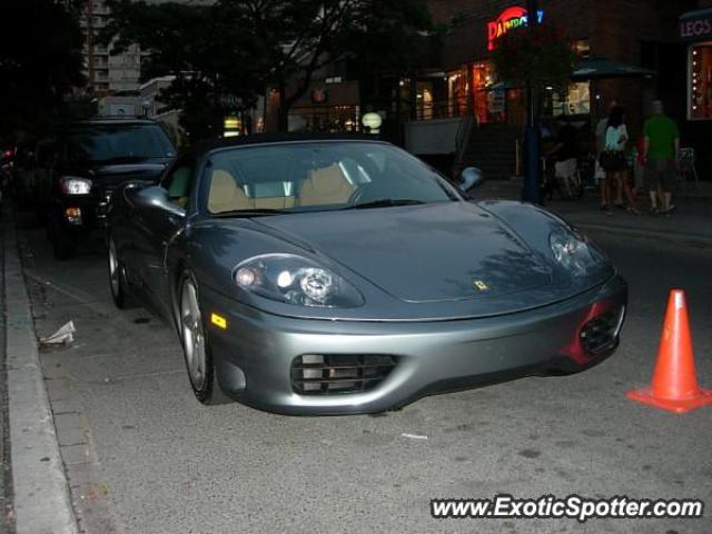 Ferrari 360 Modena spotted in Toronto, Canada