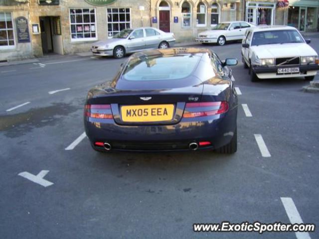 Aston Martin DB9 spotted in Stow-On-The-Wold, United Kingdom