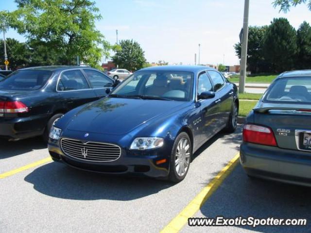 Maserati Quattroporte spotted in Oakville, Canada