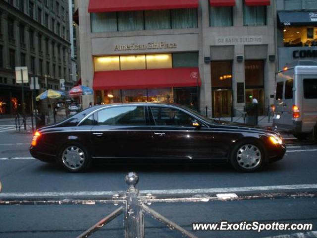 Mercedes Maybach spotted in Manhattan, New York