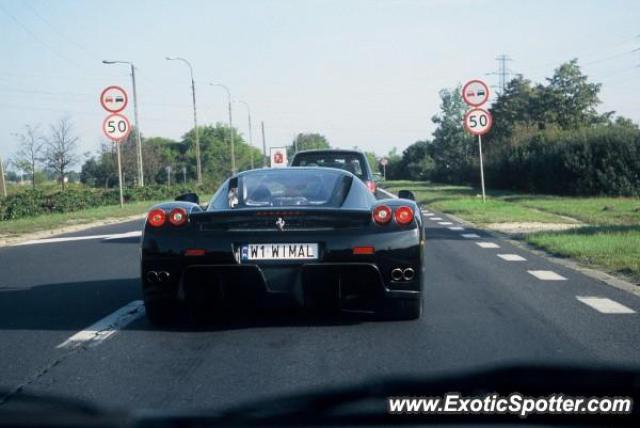 Ferrari Enzo spotted in Warsaw, Poland