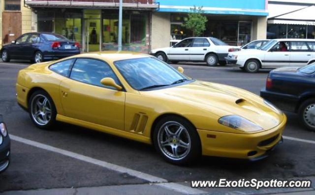 Ferrari 550 spotted in Laramie, Wyoming