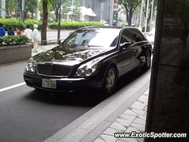 Mercedes Maybach spotted in TOKYO, Japan