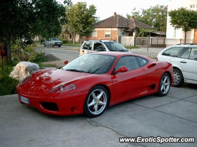 Ferrari 360 Modena spotted in Ineu, Romania