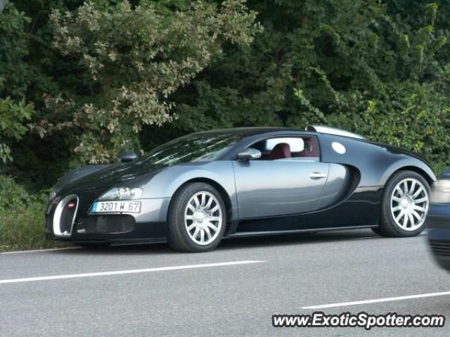 Bugatti Veyron spotted in Baden-Baden, Germany