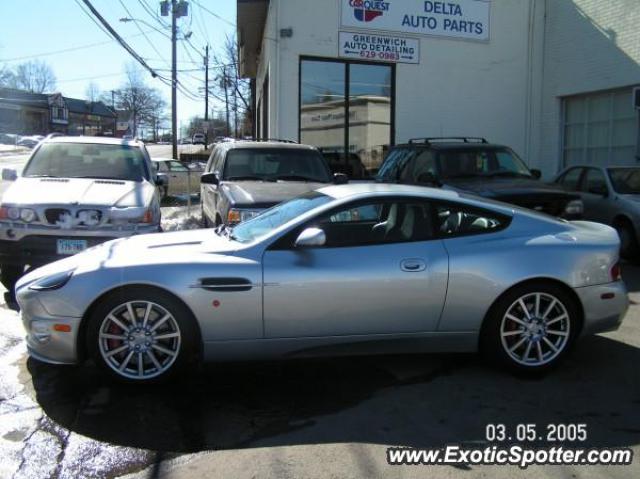 Aston Martin Vanquish spotted in Greenwhich, Connecticut