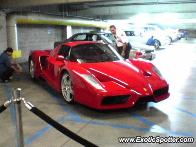 Ferrari Enzo spotted in Hollywood, California