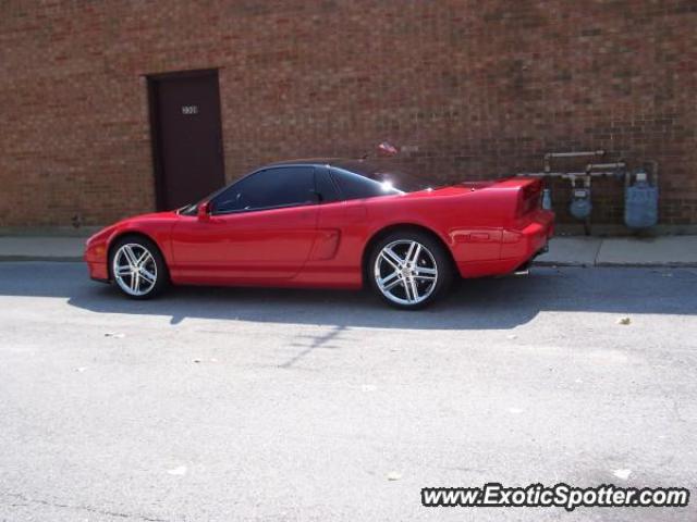 Acura NSX spotted in Olympia Fields, Indiana