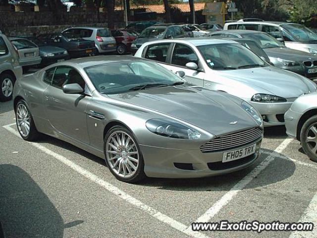 Aston Martin DB9 spotted in Nice, France