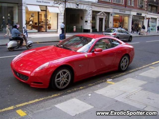 Ferrari 612 spotted in London, Sloane Street, United Kingdom