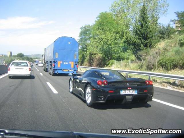 Ferrari Enzo spotted in Florence, Italy