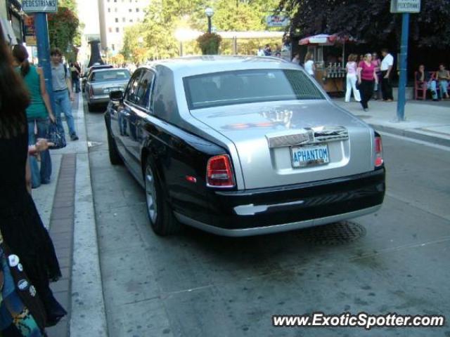 Rolls Royce Phantom spotted in Toronto, Canada