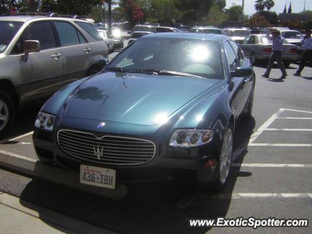 Maserati Quattroporte spotted in Mountain View, California