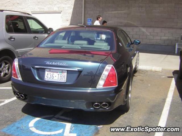 Maserati Quattroporte spotted in Mountain View, California