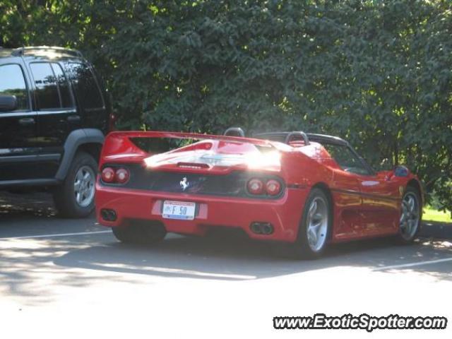 Ferrari F50 spotted in Cincinnati, Ohio