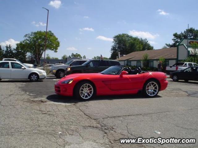 Dodge Viper spotted in Kalamazoo, Michigan