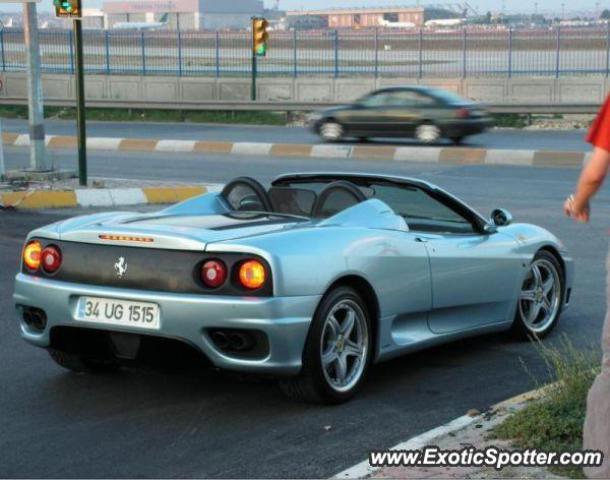 Ferrari 360 Modena spotted in Istanbul, Turkey