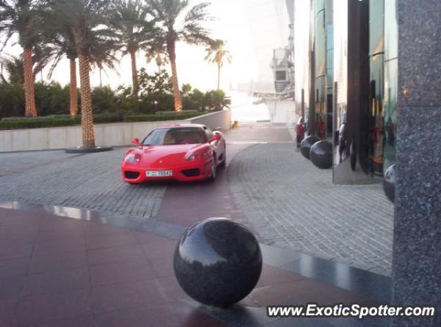 Ferrari 360 Modena spotted in Dubai, United Arab Emirates