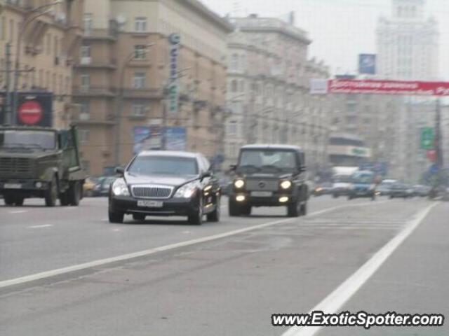 Mercedes Maybach spotted in Moscow, Russia