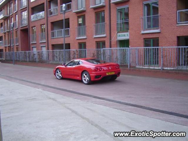 Ferrari 360 Modena spotted in Kortrijk, Belgium