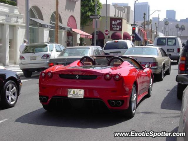 Ferrari F430 spotted in Beverly Hills, California