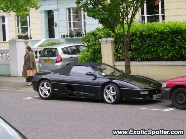 Ferrari F355 spotted in London, United Kingdom