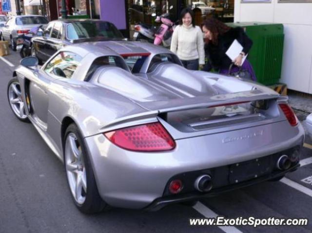 Porsche Carrera GT spotted in Taipei, Taiwan