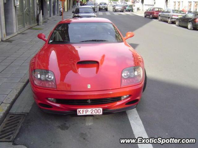 Ferrari 550 spotted in Kortrijk, Belgium