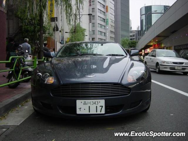 Aston Martin DB9 spotted in Tokyo, Japan