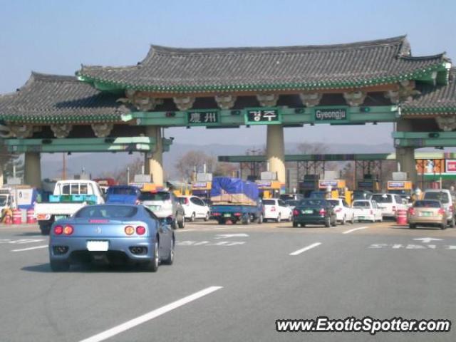 Ferrari 360 Modena spotted in Kyoung-joo, South Korea