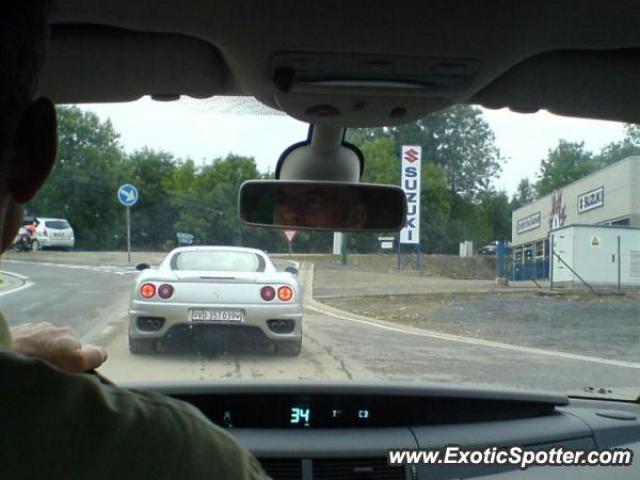 Ferrari 360 Modena spotted in Spa, Belgium